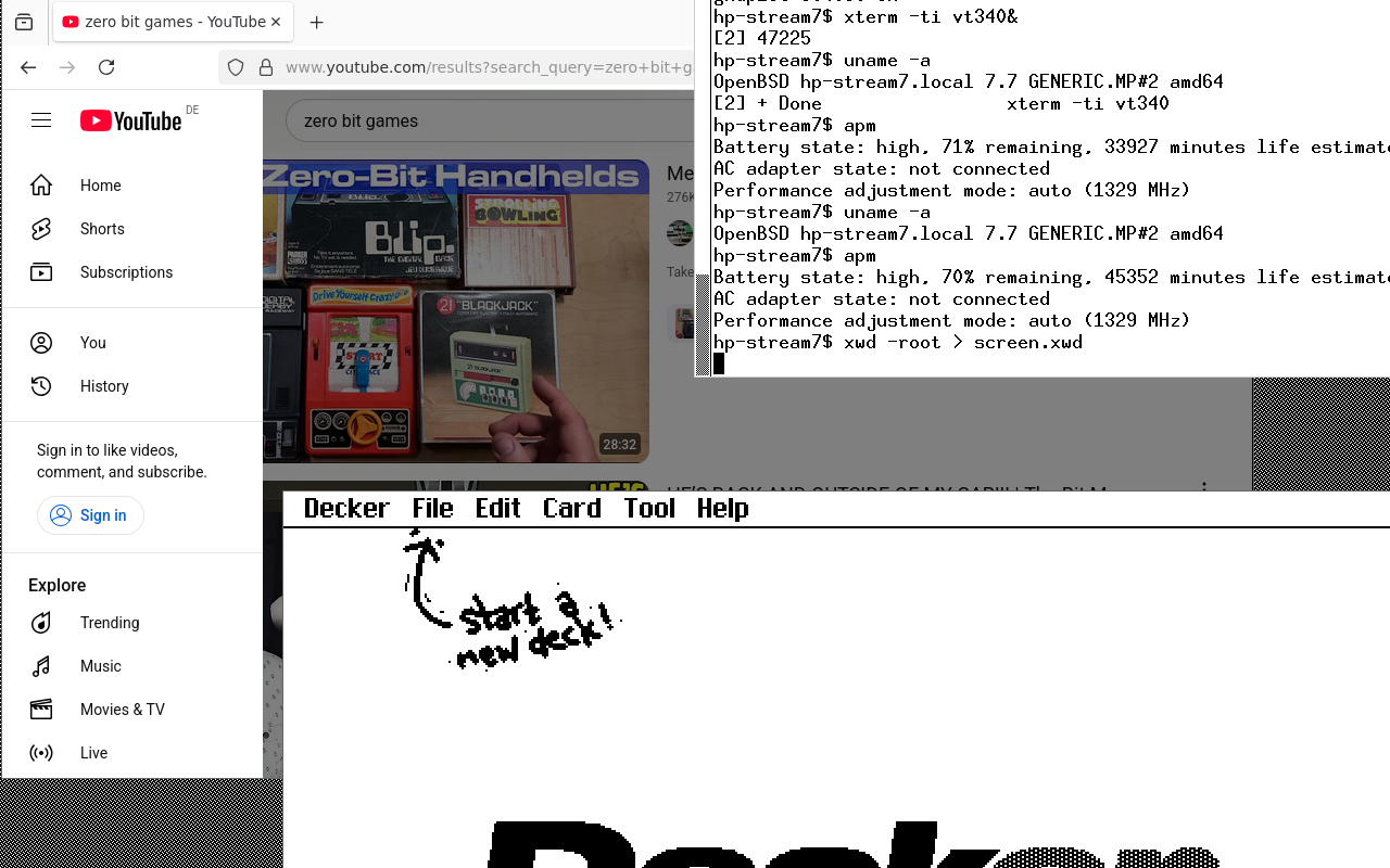 Screenshot of the tablet shown in the previous pic.