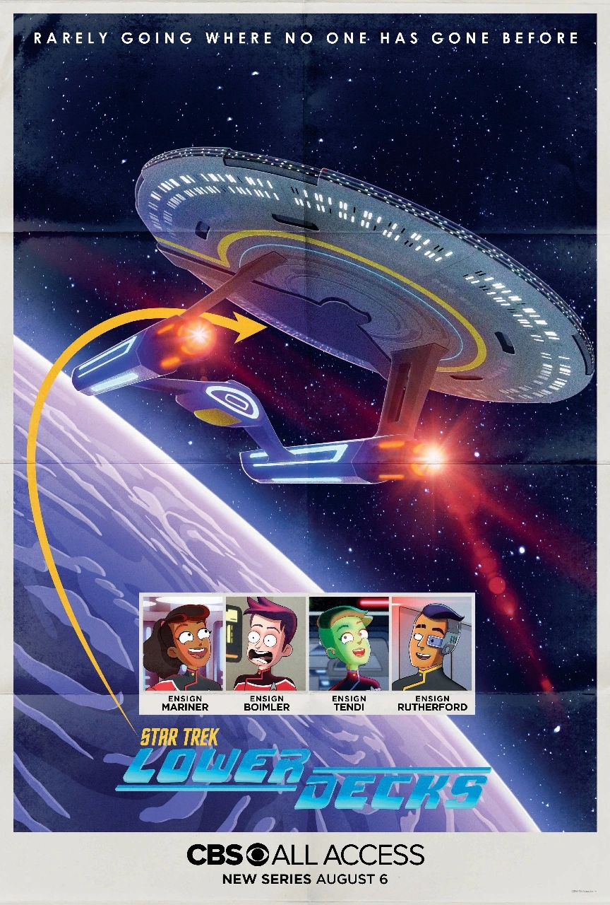 Lower Decks Season 1 Poster A