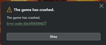 picture of error